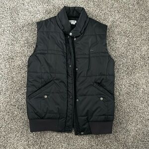 Lacoste. Black vest. 40. Like new.